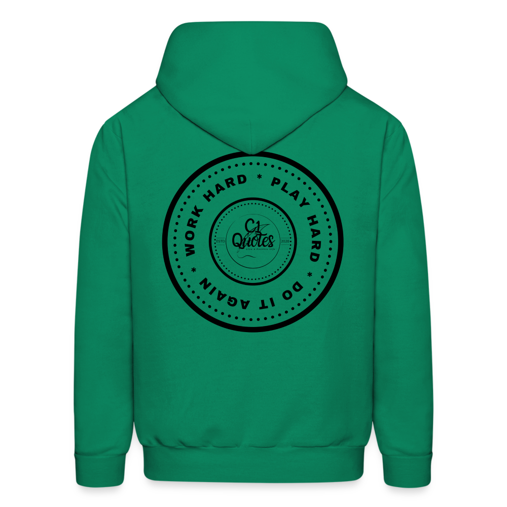 Work Hard Play Hard Men's Hoodie