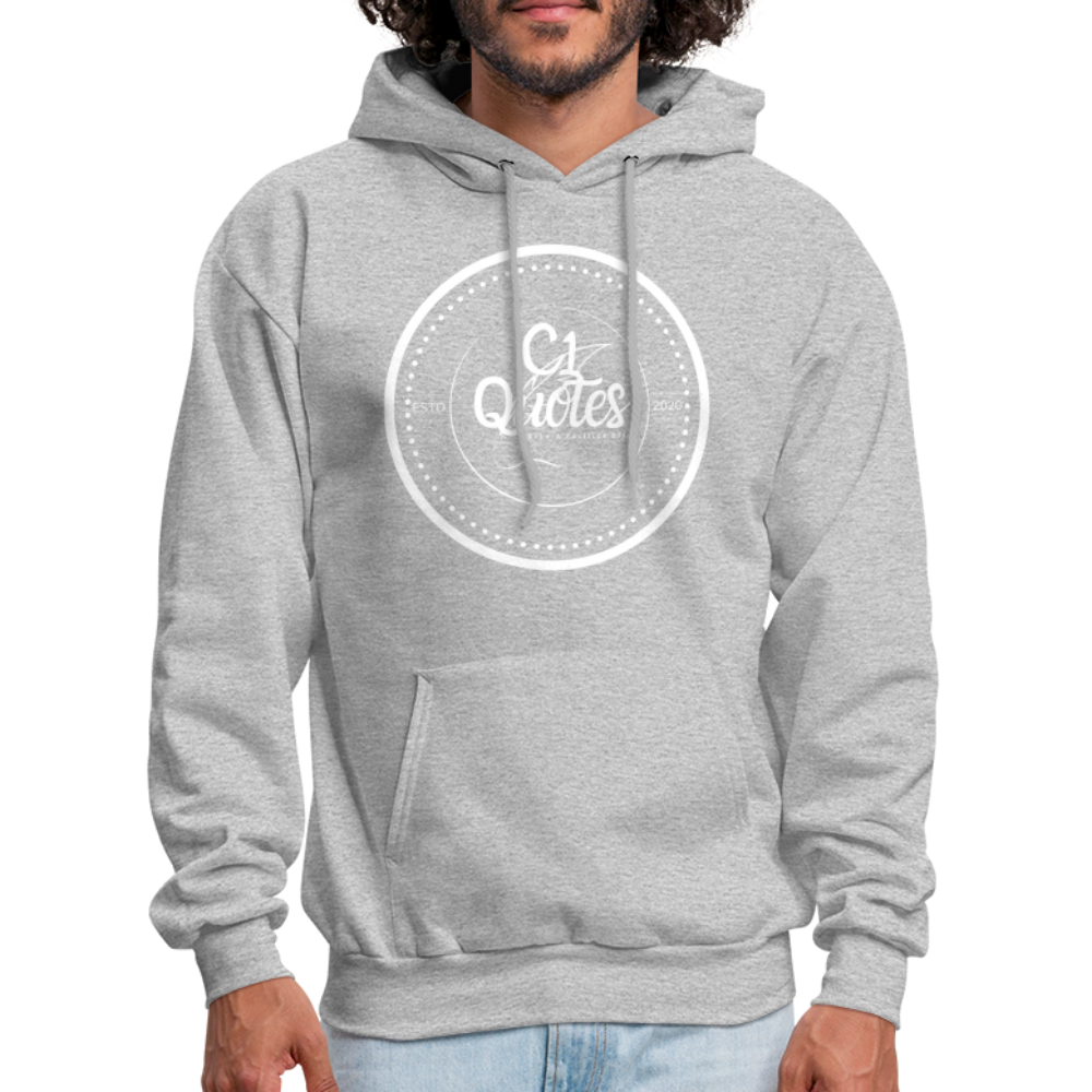 Be The Change Men's Hoodie (Red Line)