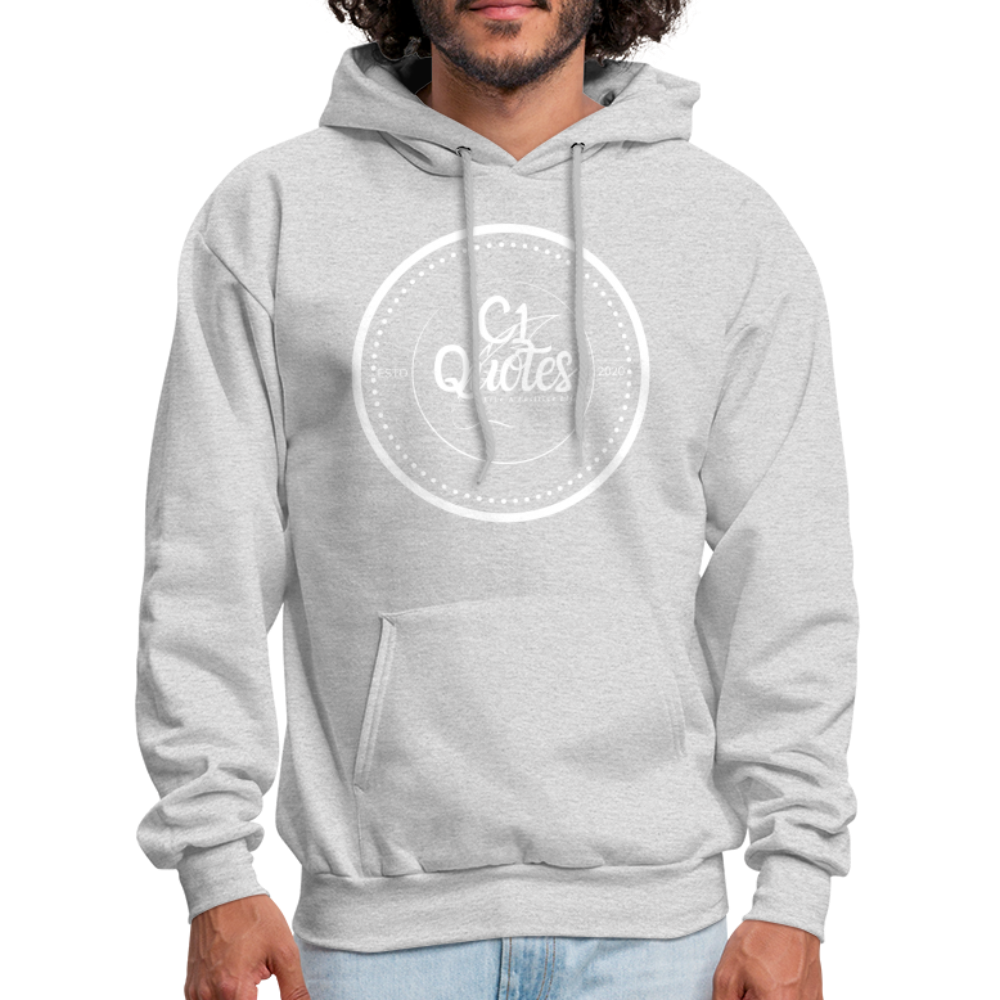 Be The Change Men's Hoodie (Red Line)