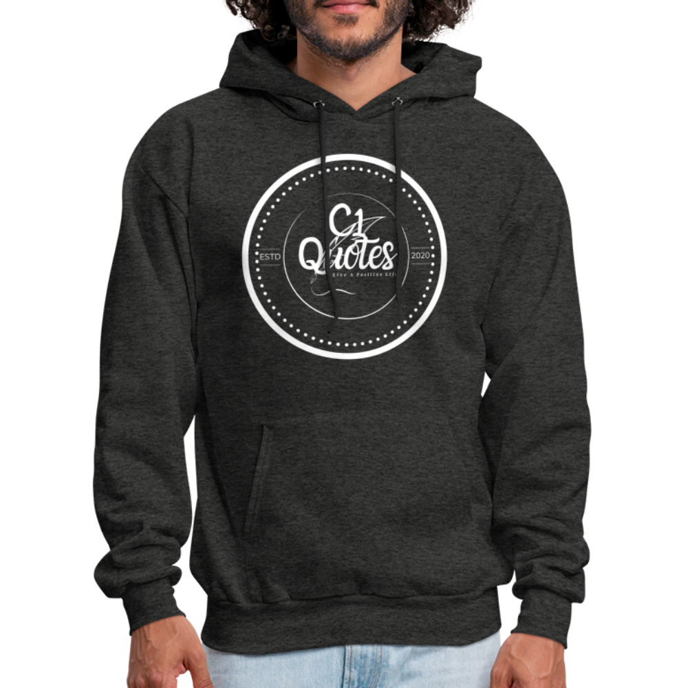 Be The Change Men's Hoodie (Red Line)