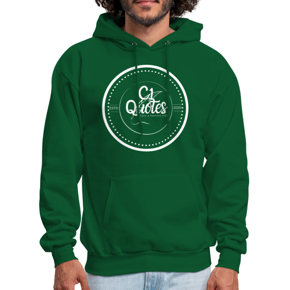 Be The Change Men's Hoodie (Red Line)