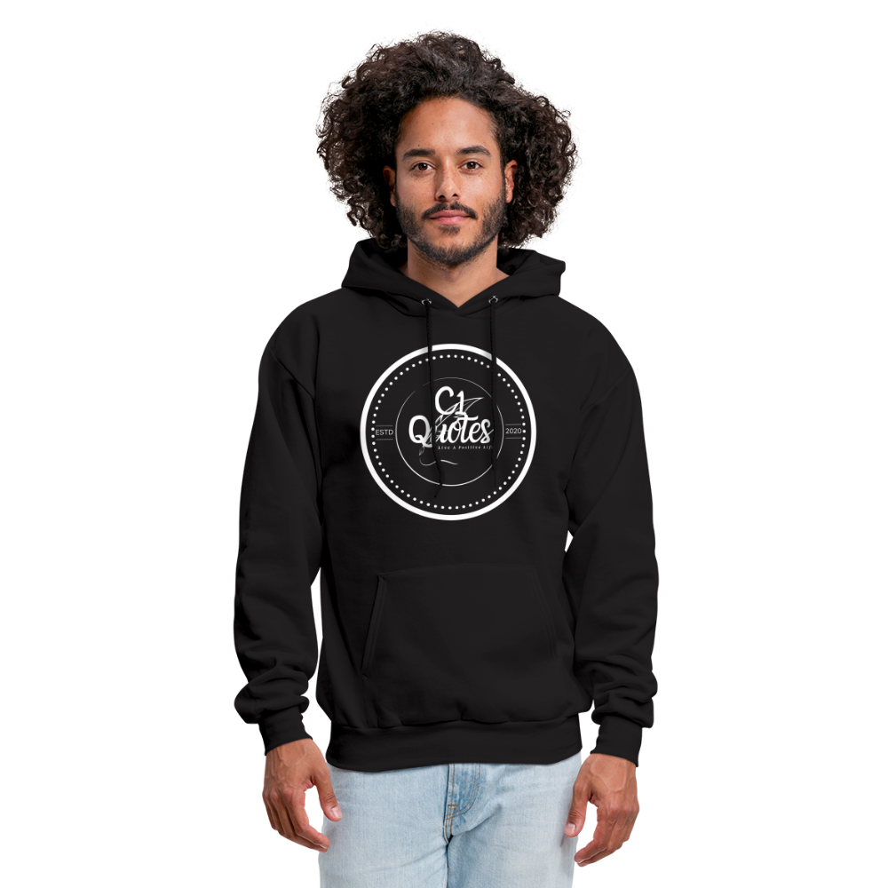 Success Over Excuses Men's Hoodie (White Print)