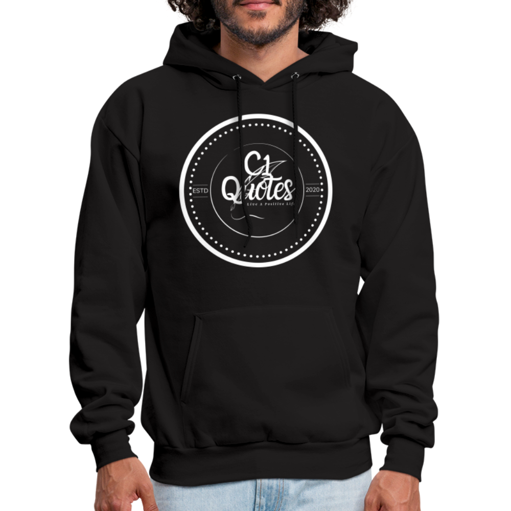 Success Over Excuses Men's Hoodie (White Print)