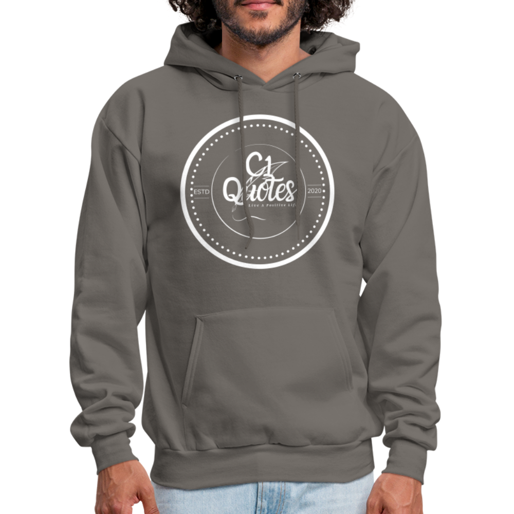 Success Over Excuses Men's Hoodie (White Print)