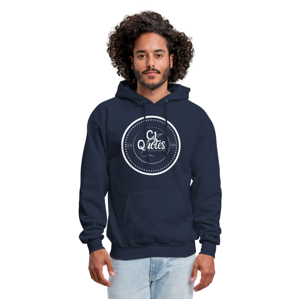 Success Over Excuses Men's Hoodie (White Print)
