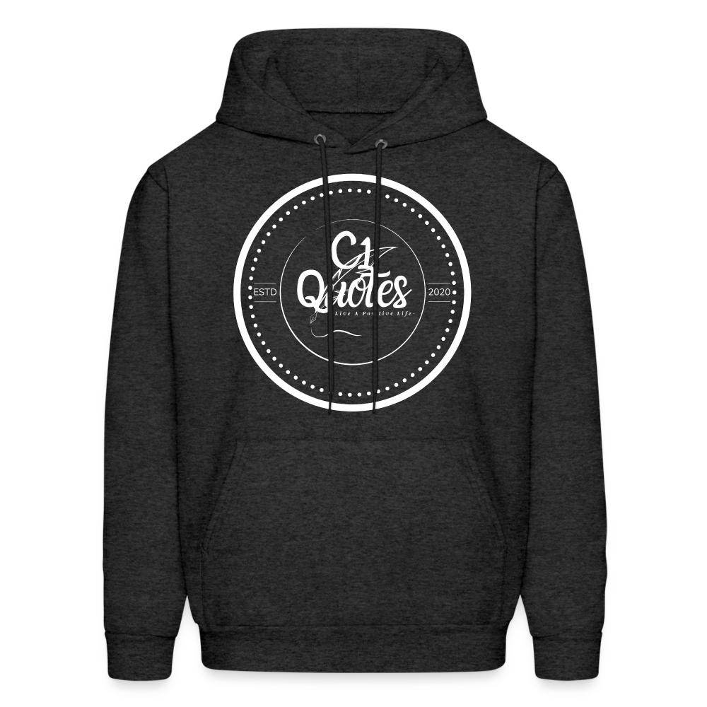Success Over Excuses Men's Hoodie (White Print)