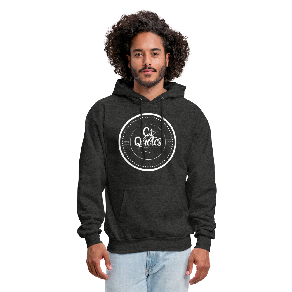 Success Over Excuses Men's Hoodie (White Print)