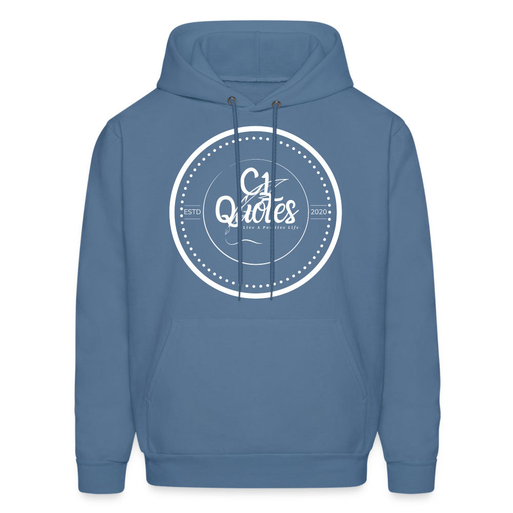Success Over Excuses Men's Hoodie (White Print)