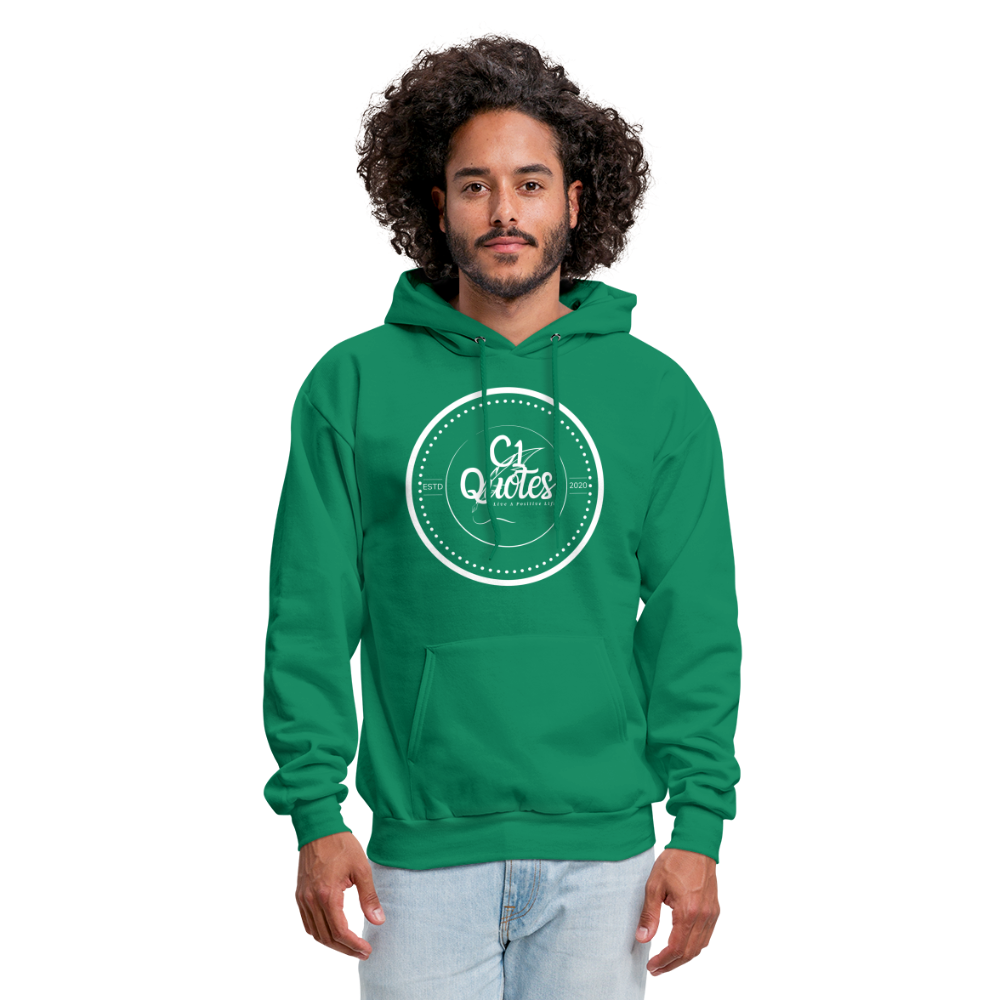 Success Over Excuses Men's Hoodie (White Print)
