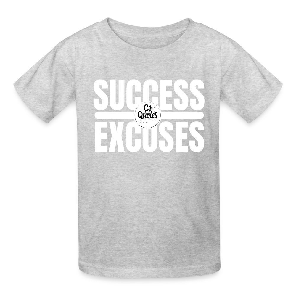 Success Over Excuses Youth Tagless T-Shirt