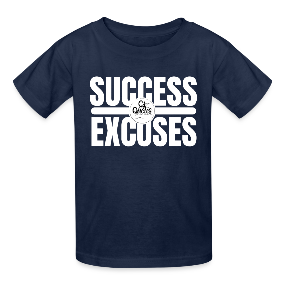 Success Over Excuses Youth Tagless T-Shirt