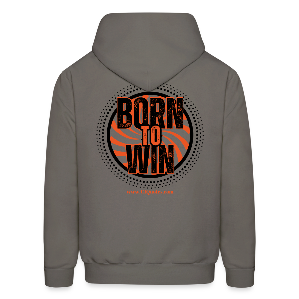 Born To Win Hoodie (Black Print)