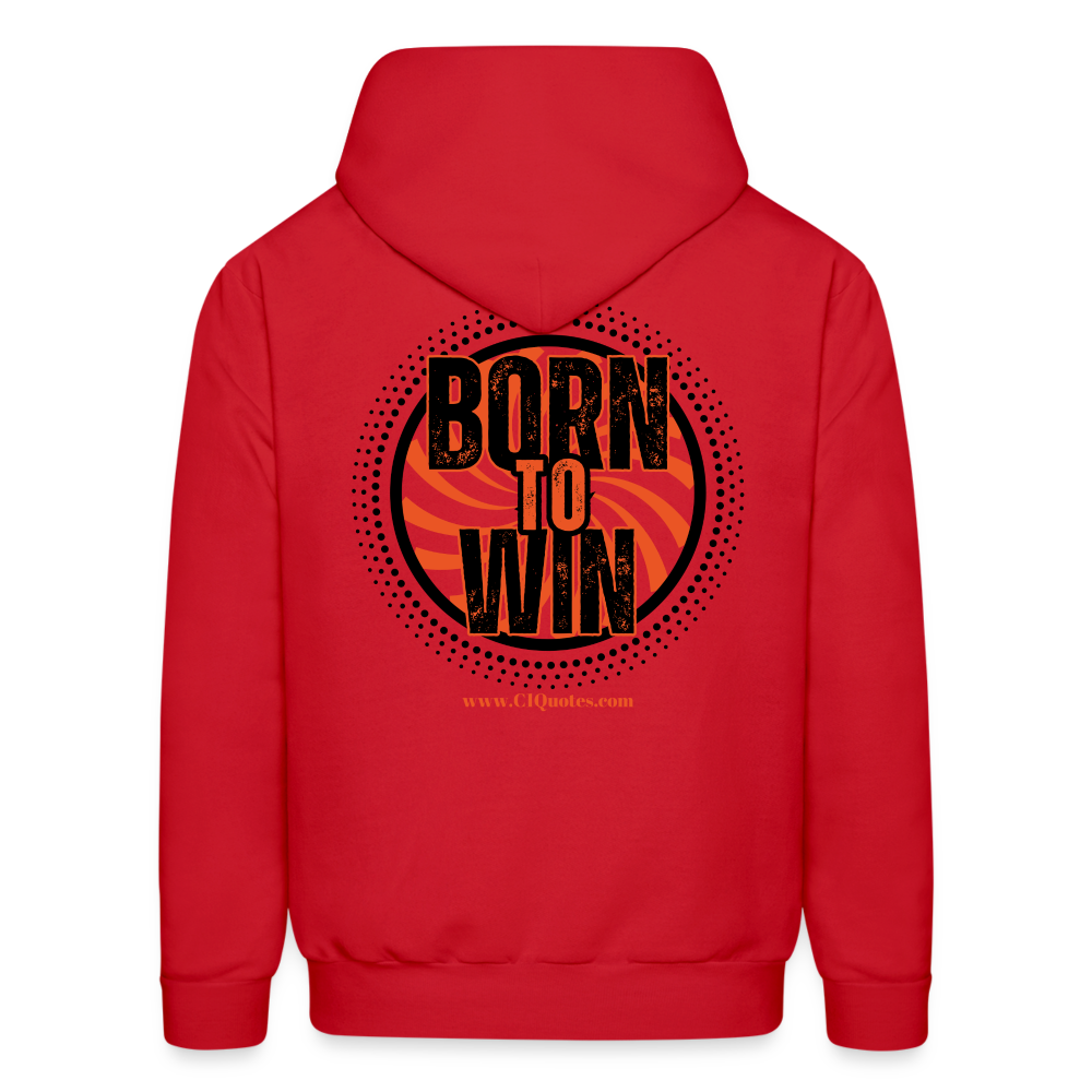 Born To Win Hoodie (Black Print)
