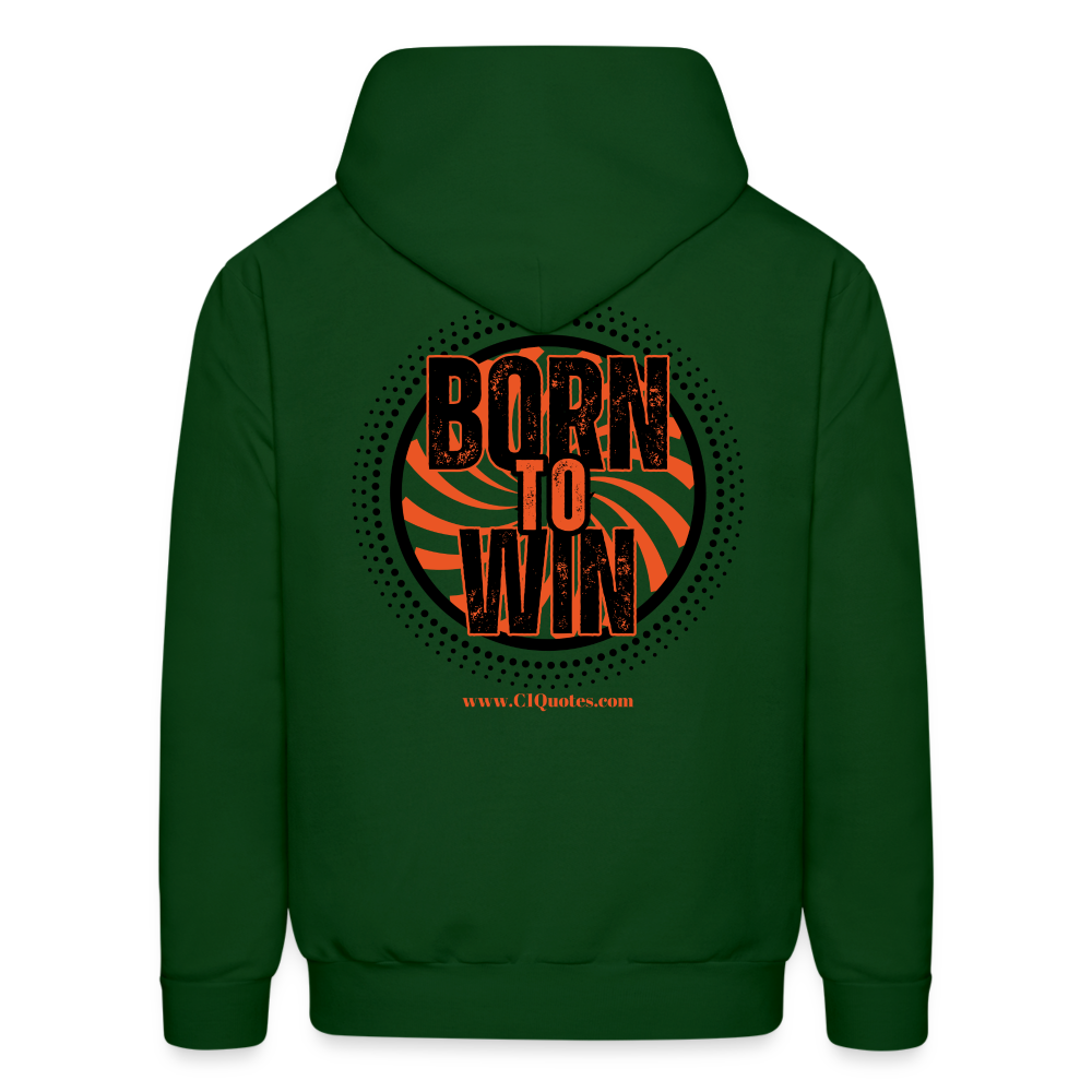 Born To Win Hoodie (Black Print)