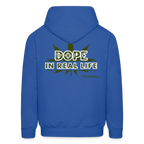 Dope In Real Life Hoodie (White Outline)
