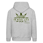 Dope In Real Life Hoodie (White Outline)