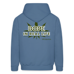 Dope In Real Life Hoodie (White Outline)