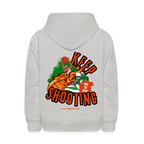 Keep Shooting Kids' Hoodie (Basketball)