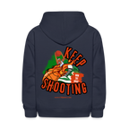 Keep Shooting Kids' Hoodie (Basketball)