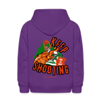 Keep Shooting Kids' Hoodie (Basketball)