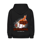 Keep Swinging Kids' Hoodie (Baseball)