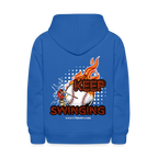 Keep Swinging Kids' Hoodie (Baseball)