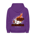 Keep Swinging Kids' Hoodie (Baseball)