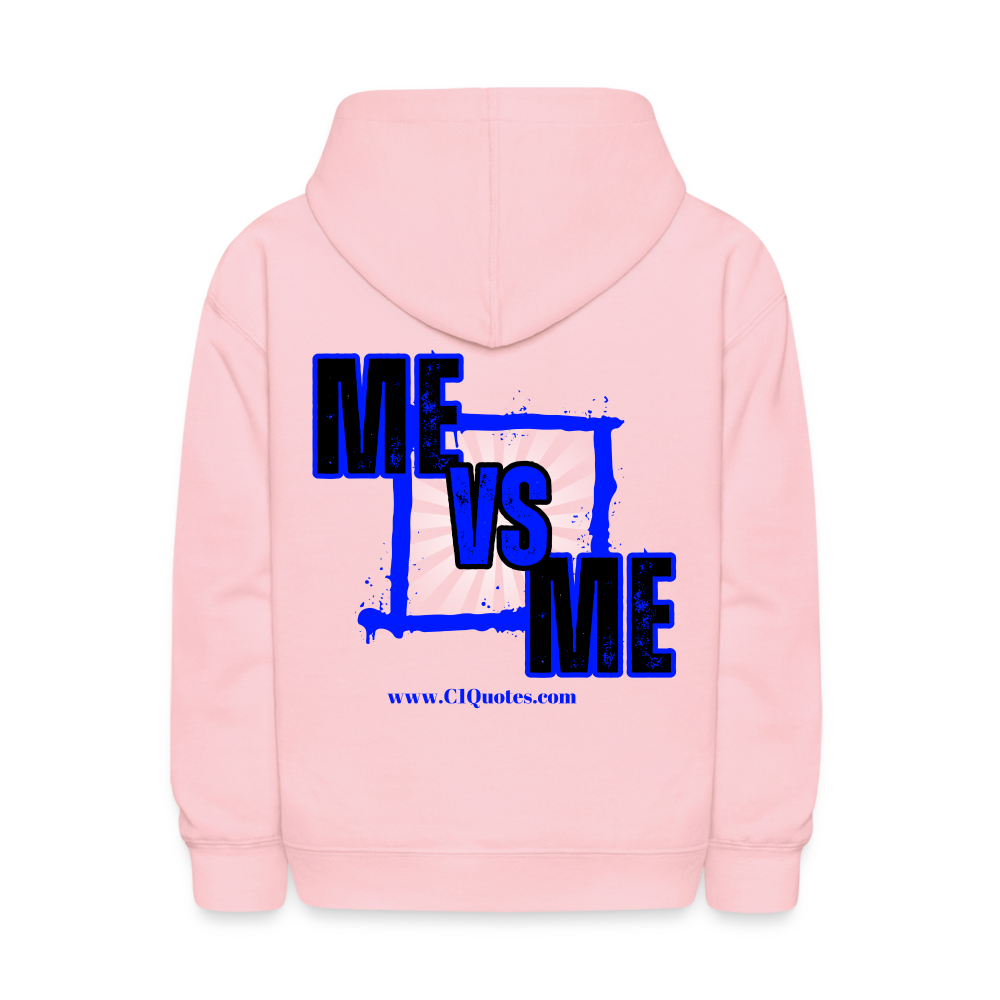 Me Vs Me Kids' Hoodie (Blue)