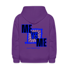 Me Vs Me Kids' Hoodie (Blue)