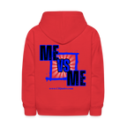 Me Vs Me Kids' Hoodie (Blue)