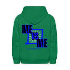 Me Vs Me Kids' Hoodie (Blue)