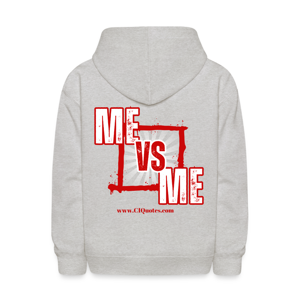 Me Vs Me Kids' Hoodie (Red)