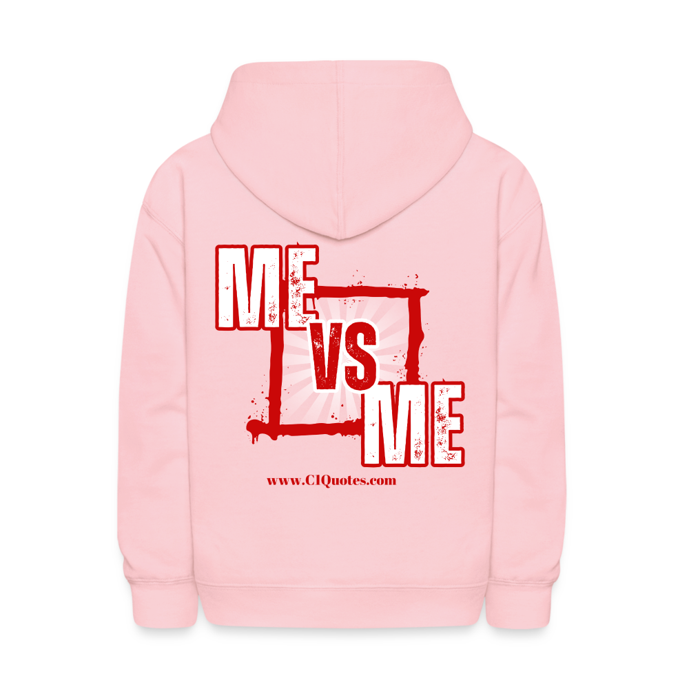 Me Vs Me Kids' Hoodie (Red)