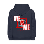 Me Vs Me Kids' Hoodie (Red)