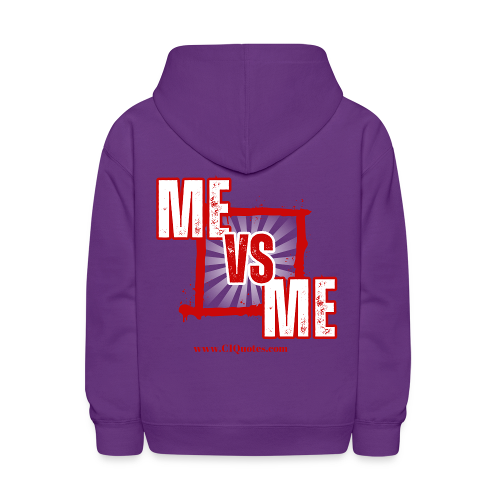 Me Vs Me Kids' Hoodie (Red)