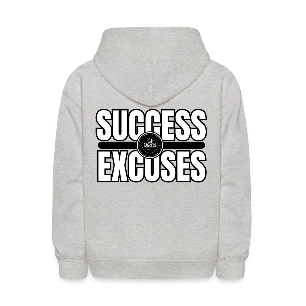 Success Over Excuses Kids' Hoodie
