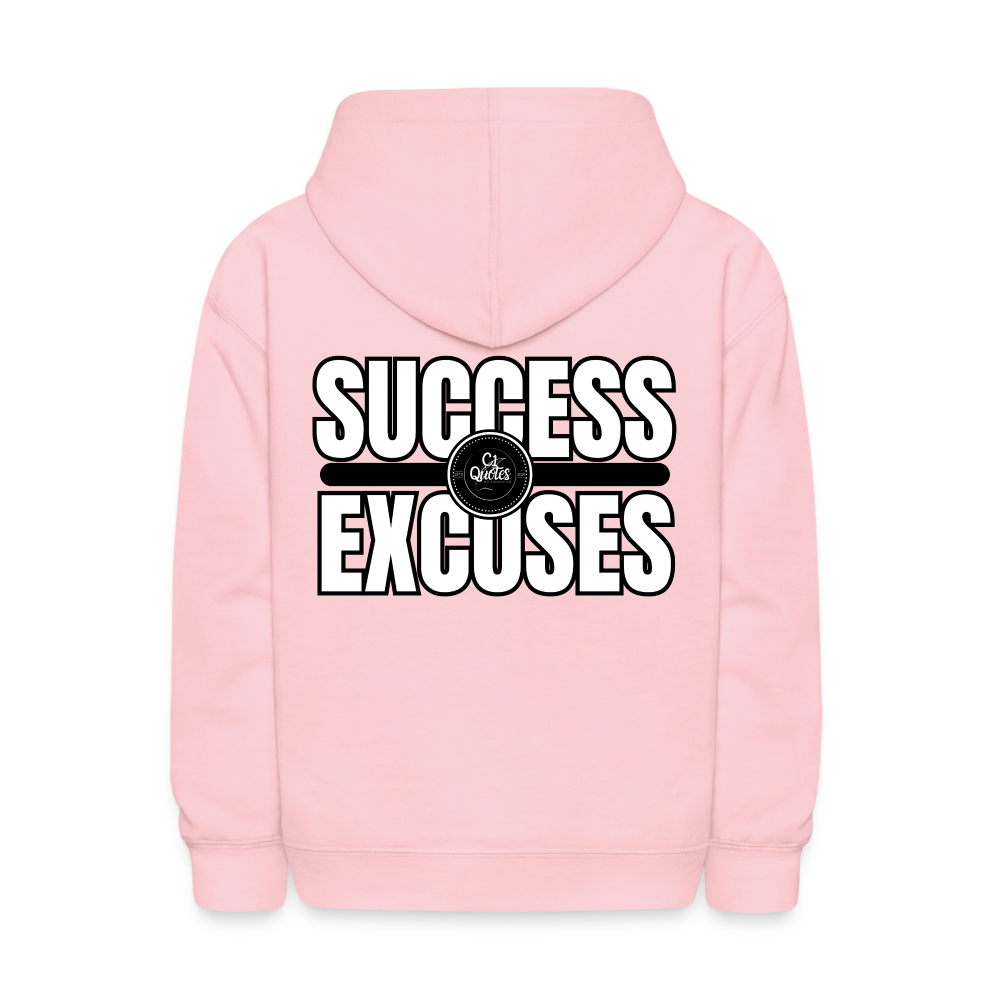 Success Over Excuses Kids' Hoodie