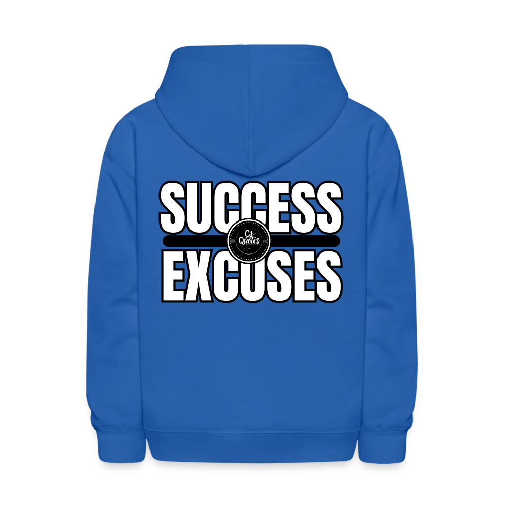Success Over Excuses Kids' Hoodie