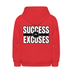 Success Over Excuses Kids' Hoodie