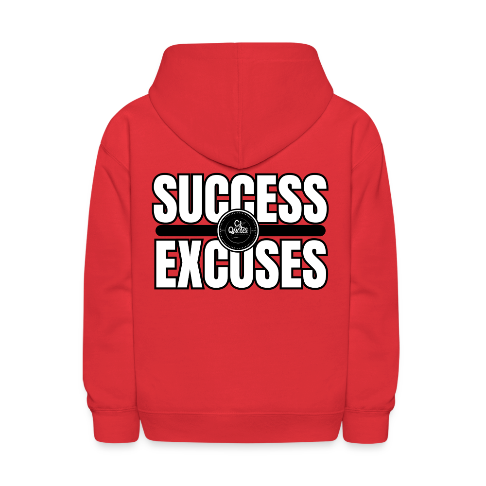 Success Over Excuses Kids' Hoodie