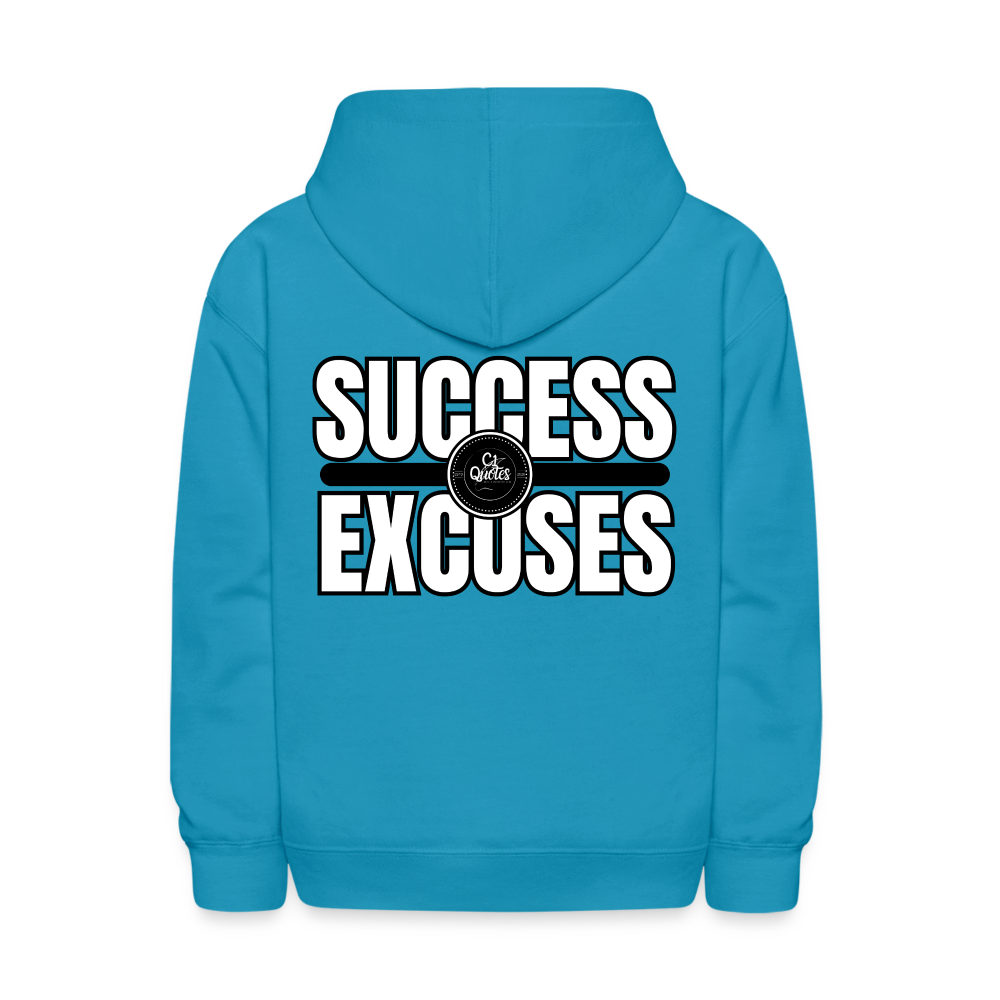 Success Over Excuses Kids' Hoodie