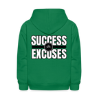 Success Over Excuses Kids' Hoodie