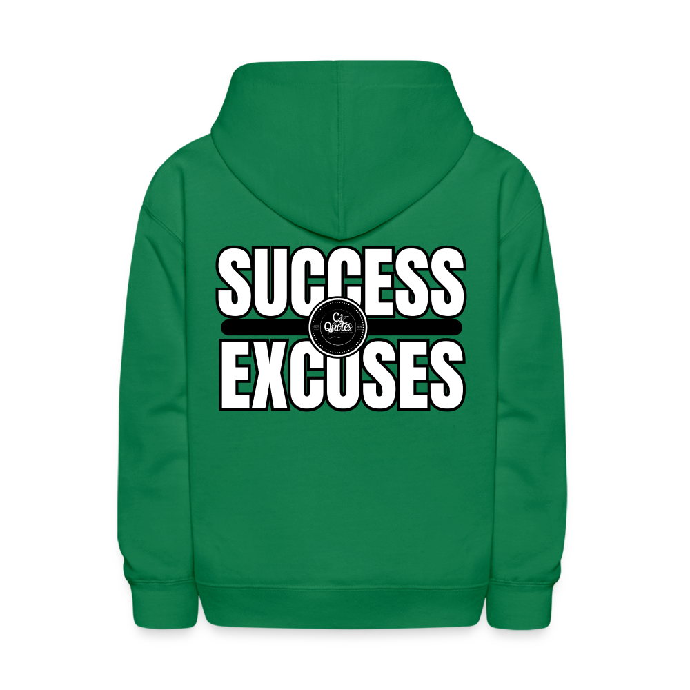 Success Over Excuses Kids' Hoodie