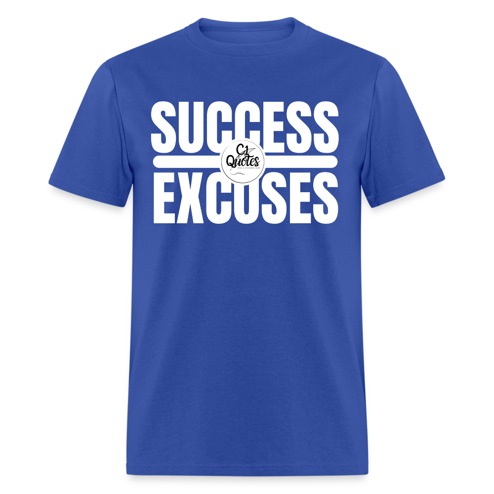 Success Over Excuses Unisex Classic T-Shirt (White Lettering)