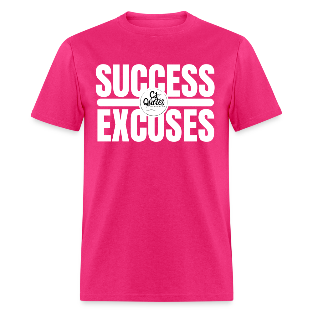 Success Over Excuses Unisex Classic T-Shirt (White Lettering)