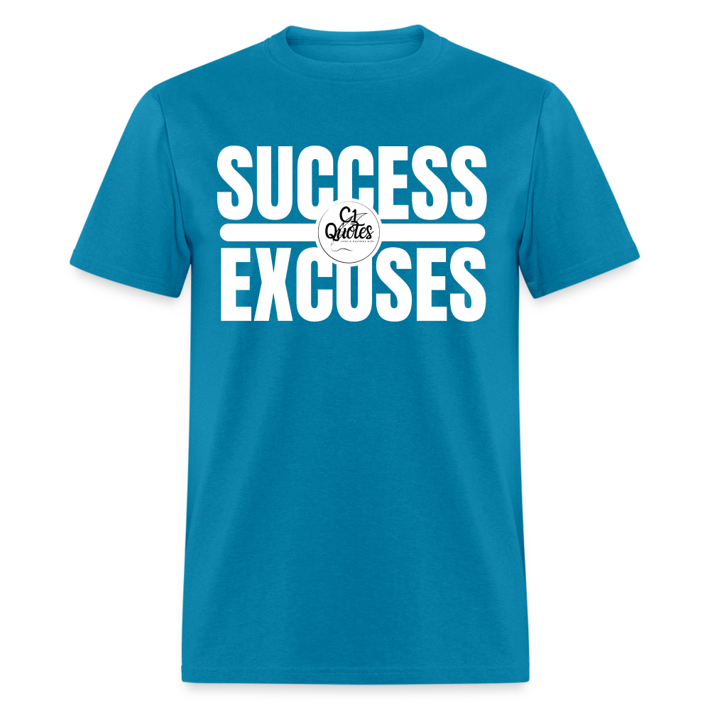 Success Over Excuses Unisex Classic T-Shirt (White Lettering)