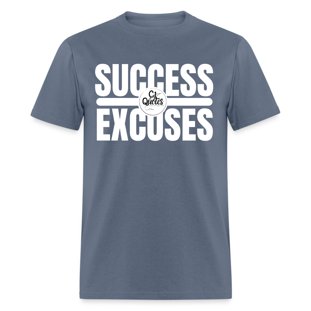 Success Over Excuses Unisex Classic T-Shirt (White Lettering)