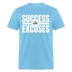Success Over Excuses Unisex Classic T-Shirt (White Lettering)