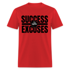 Success Over Excuses Unisex Classic T-Shirt (Black Lettering)