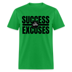 Success Over Excuses Unisex Classic T-Shirt (Black Lettering)